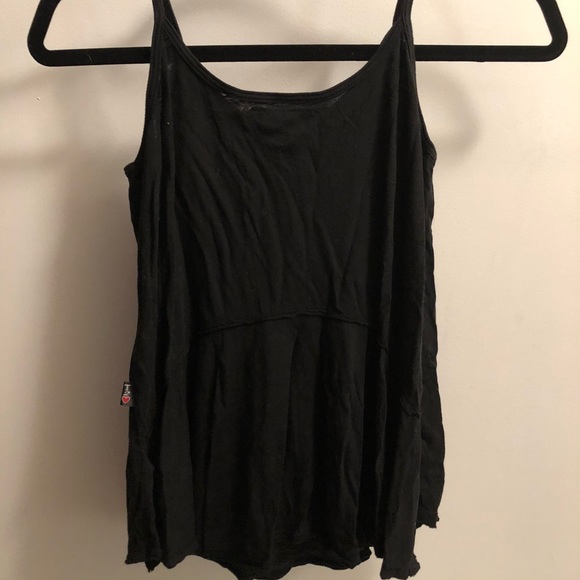 Black basic tank top - Picture 2 of 2